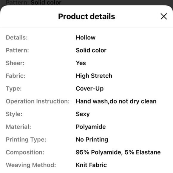 Rainbow Color Spaghetti Strap Top One-Piece Fishnet Bodysuit Cover-Up - Picture 7 of 7